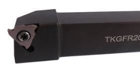 درج های شیاردار CNC PCd با دقت بالا درج Indexable Carbide تنگستن TGF32L300