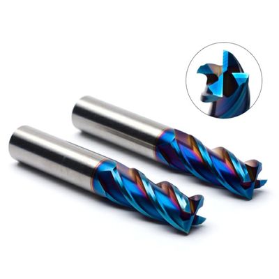 روتر برش رزوه کاربید جامد سیمانی دقیق 3 دندانه فرز CNC